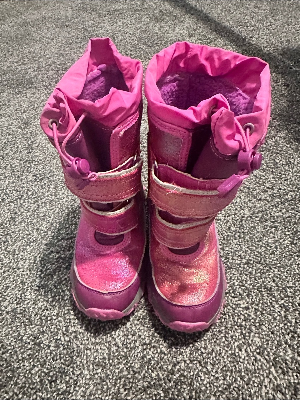 OshKosh B'gosh Bright Pink Girls Winter Boots